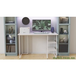 Комп'ютерний стіл Ferrum-decor Кевін 75x100x70 білий ДСП Білий 16мм