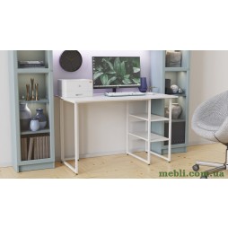 Комп'ютерний стіл Ferrum-decor Кевін 75x120x70 білий ДСП Білий 16мм