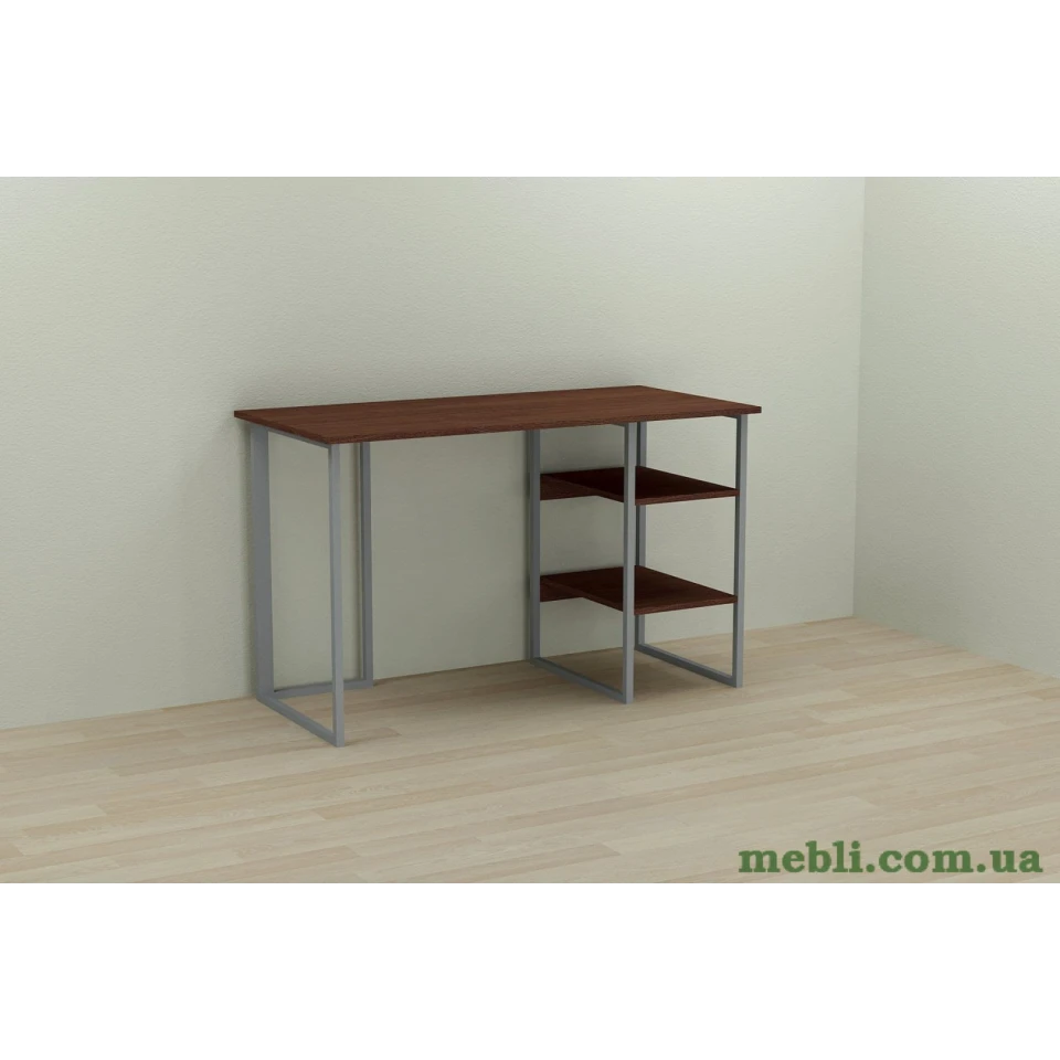 Комп'ютерний стіл Ferrum-decor Кевін 75x120x70 сірий ДСП Венге 16мм