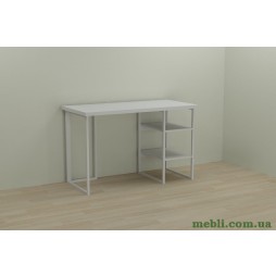 Комп'ютерний стіл Ferrum-decor Кевін 75x140x60 білий ДСП Білий 32мм