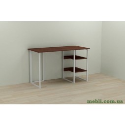 Комп'ютерний стіл Ferrum-decor Кевін 75x140x70 білий ДСП Венге 16мм