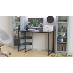 Комп'ютерний стіл Кевін 75x100x70 чорний ДСП Сосна Кембра 16мм