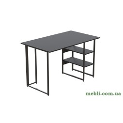 Комп'ютерний стіл Кевін 75x140x70 чорний ДСП Сосна Кембра 32мм