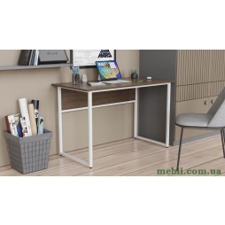 Комп'ютерний стіл Ferrum-decor Коді 75x100x70 білий ДСП Дуб Сонома Труфель 16мм