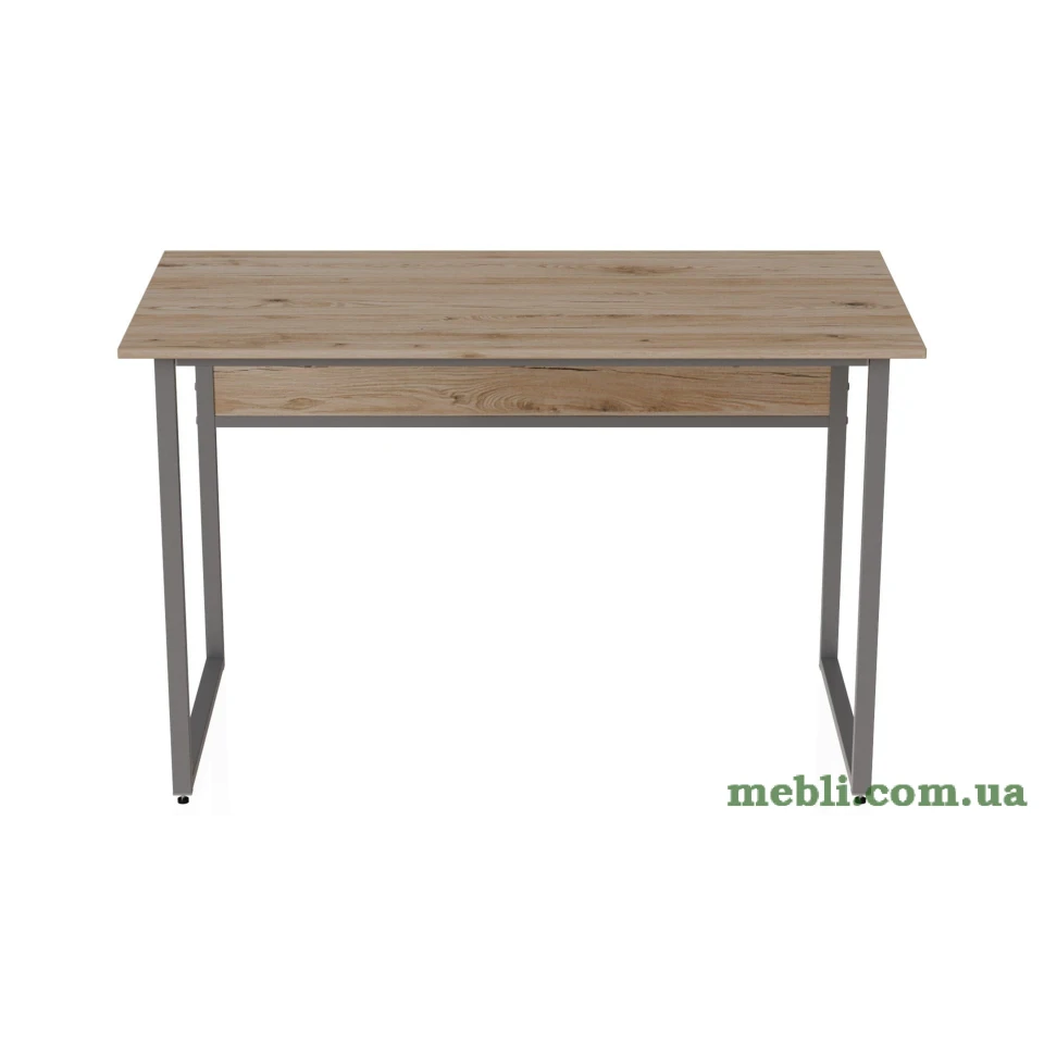 Комп'ютерний стіл Ferrum-decor Коді 75x100x70 сірий ДСП Дуб Артізан 16мм
