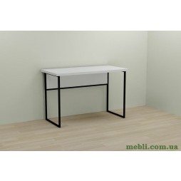 Комп'ютерний стіл Ferrum-decor Коді 75x120x60 чорний ДСП Білий 32мм
