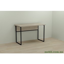 Комп'ютерний стіл Ferrum-decor Коді 75x120x60 чорний ДСП Дуб Сонома 32мм