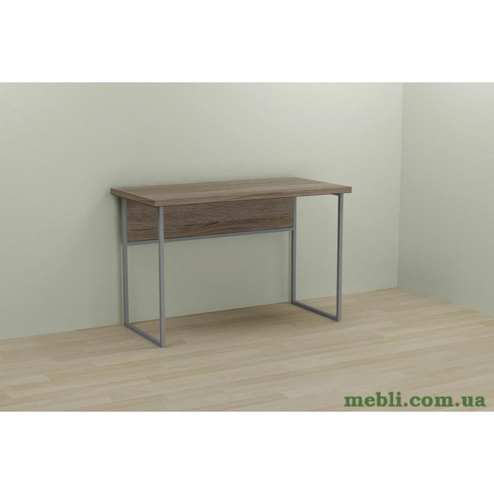 Комп'ютерний стіл Ferrum-decor Коді 75x140x60 сірий ДСП Дуб Сонома Труфель 32мм