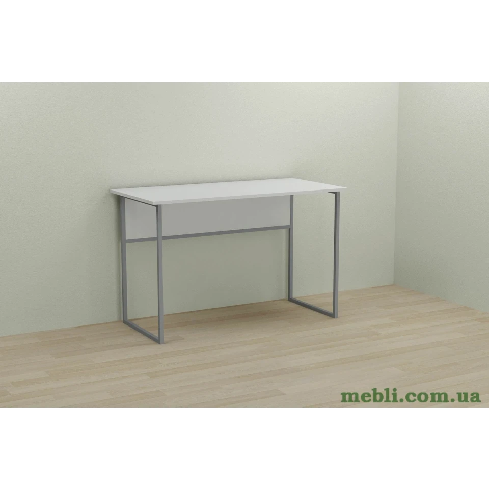 Комп'ютерний стіл Ferrum-decor Коді 75x140x70 сірий ДСП Білий 16мм