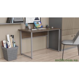 Комп'ютерний стіл Ferrum-decor Коді 75x140x70 сірий ДСП Дуб Сонома Труфель 16мм