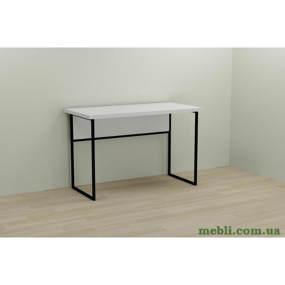 Комп'ютерний стіл Ferrum-decor Коді 75x140x70 чорний ДСП Білий 32мм