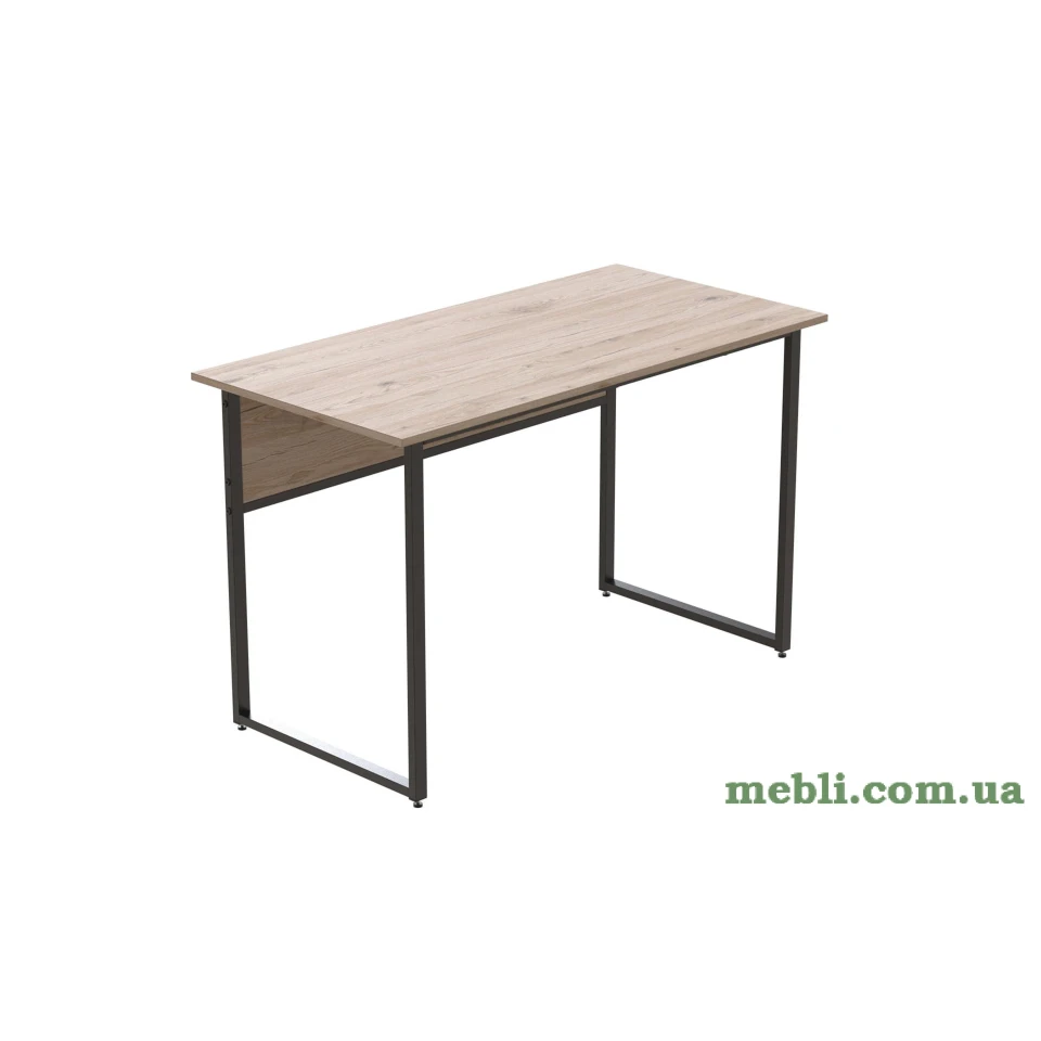 Комп'ютерний стіл Ferrum-decor Коді 75x140x70 чорний ДСП Дуб Артизан 16мм