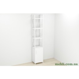 Етажерка 4/34 Ferrum-decor Серії Конект з тумбою 179x34x28 Білий ДСП