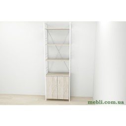 Етажерка 4/60 Ferrum-decor Серії Конект із тумбою 179x60x28 Білий ДСП Сонома