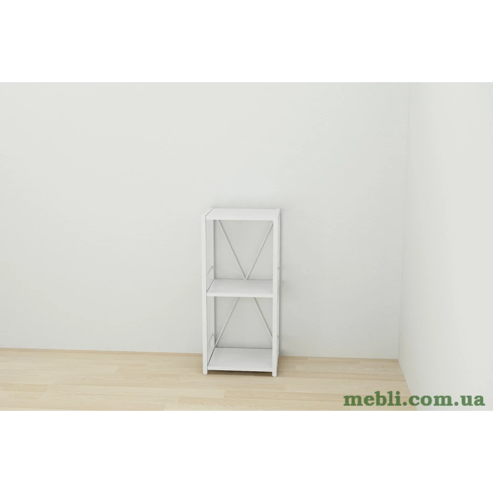 Етажерка 3/34 Ferrum-decor Серії Коннект 73x34x28 білий ДСП Білий 16мм