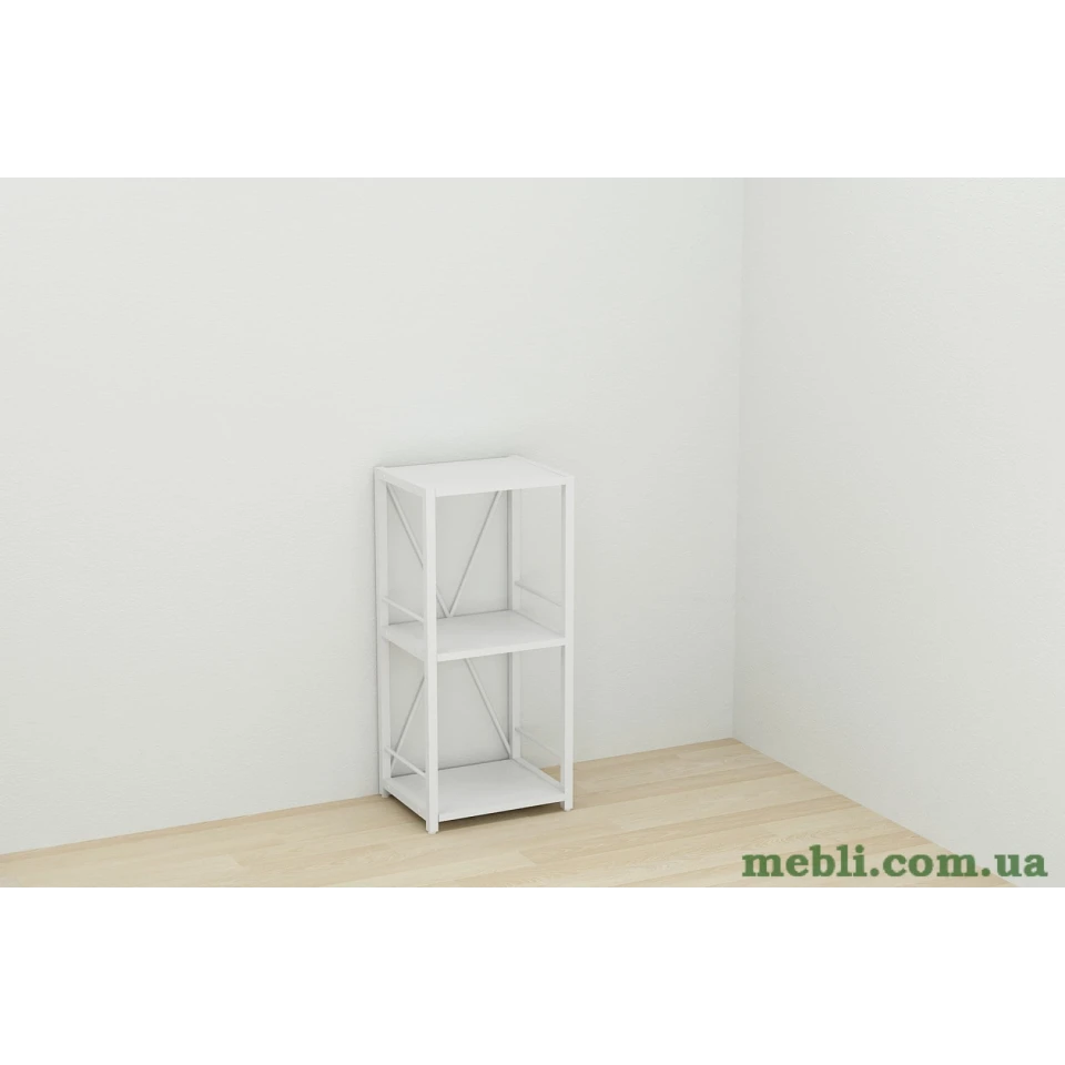 Етажерка 3/34 Ferrum-decor Серії Коннект 73x34x28 білий ДСП Білий 16мм