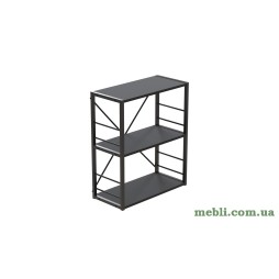 Етажерка 3/60 Серії Коннект 73x60x28 чорний ДСП Сосна Кембра 16мм