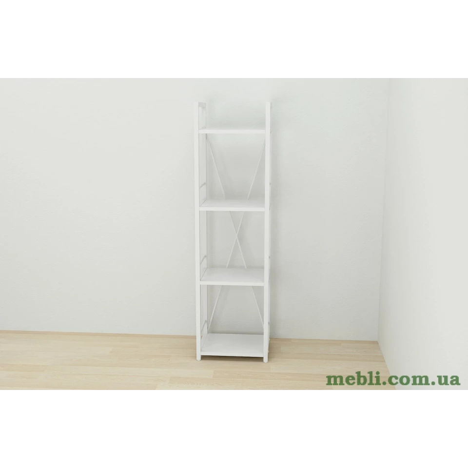 Етажерка 4/34 Ferrum-decor Серії Коннект 120x34x28 білий ДСП Білий 16мм