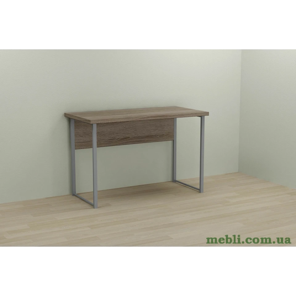 Комп'ютерний стіл Ferrum-decor Курт 75x100x60 сірий ДСП Дуб Сонома Труфель 32мм
