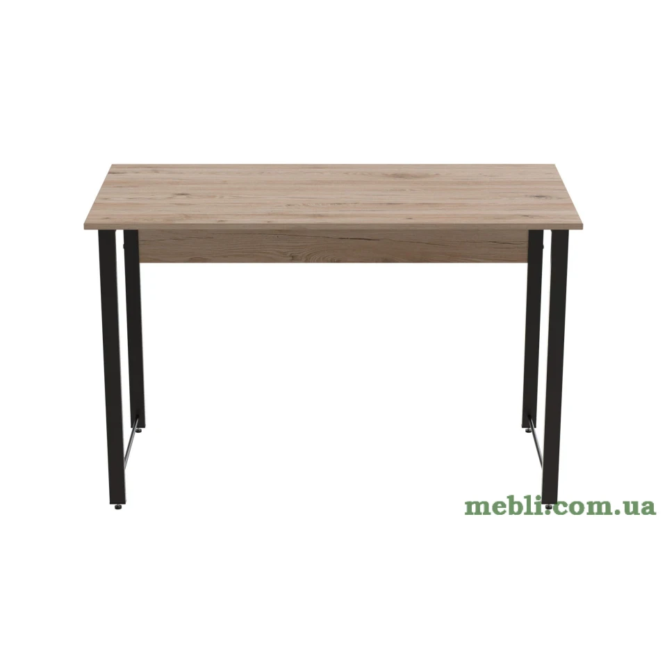 Комп'ютерний стіл Ferrum-decor Курт 75x100x60 чорний ДСП Дуб Артизан 32мм