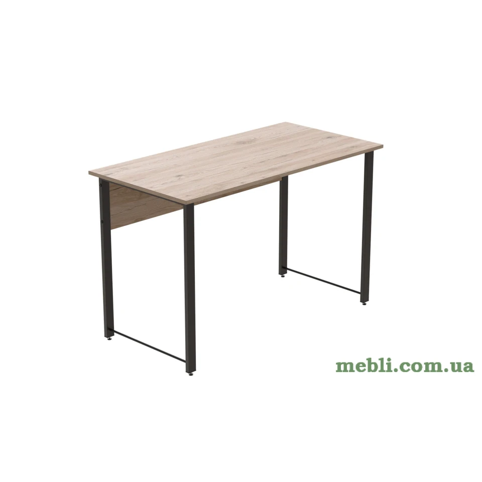 Комп'ютерний стіл Ferrum-decor Курт 75x100x60 чорний ДСП Дуб Артизан 32мм