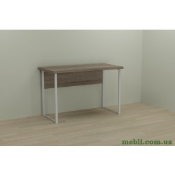 Комп'ютерний стіл Ferrum-decor Курт 75x100x70 білий ДСП Дуб Сонома Труфель 32мм