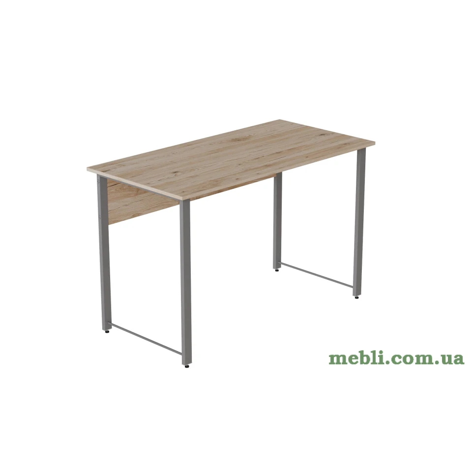 Комп'ютерний стіл Ferrum-decor Курт 75x100x70 сірий ДСП Дуб Артізан 32мм