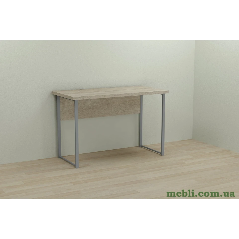 Комп'ютерний стіл Ferrum-decor Курт 75x100x70 сірий ДСП Дуб Сонома 32мм