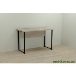 Комп'ютерний стіл Ferrum-decor Курт 75x100x70 чорний ДСП Дуб Сонома 32мм