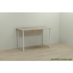 Комп'ютерний стіл Ferrum-decor Курт 75x120x60 білий ДСП Дуб Сонома 32мм