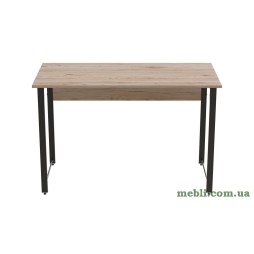 Комп'ютерний стіл Ferrum-decor Курт 75x120x60 чорний ДСП Дуб Артізан 32мм