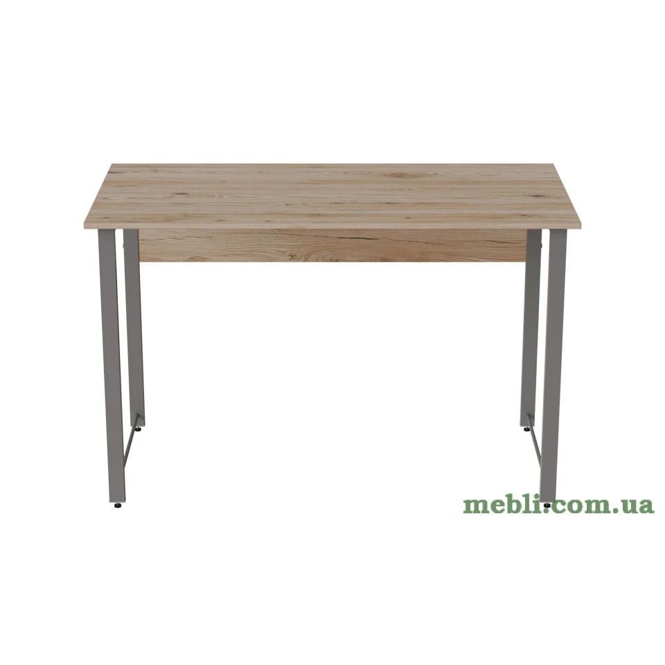 Комп'ютерний стіл Ferrum-decor Курт 75x120x70 сірий ДСП Дуб Артізан 16мм