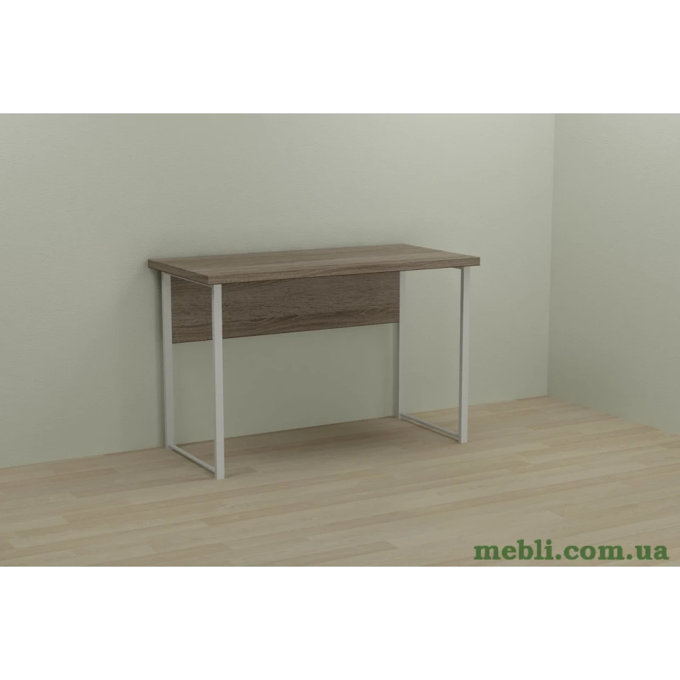 Комп'ютерний стіл Ferrum-decor Курт 75x140x60 білий ДСП Дуб Сонома Труфель 32мм