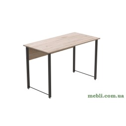 Комп'ютерний стіл Ferrum-decor Курт 75x140x60 чорний ДСП Дуб Артізан 16мм