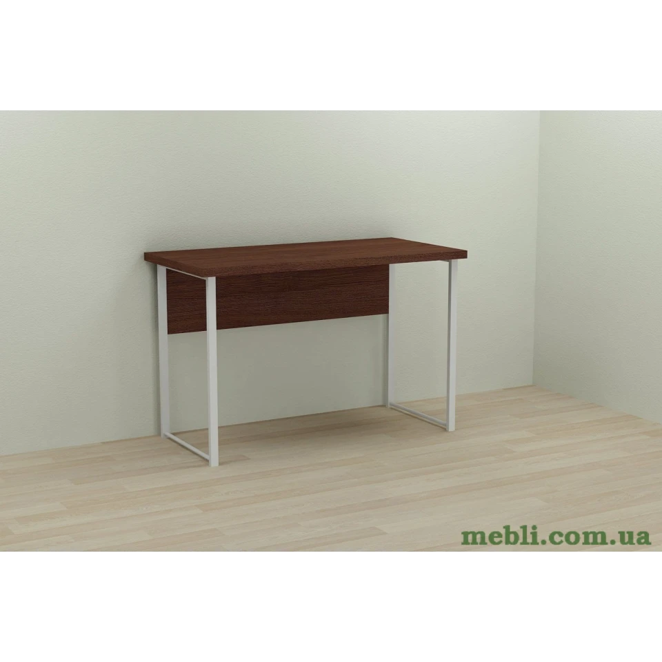 Комп'ютерний стіл Ferrum-decor Курт 75x140x70 білий ДСП Венге 32мм