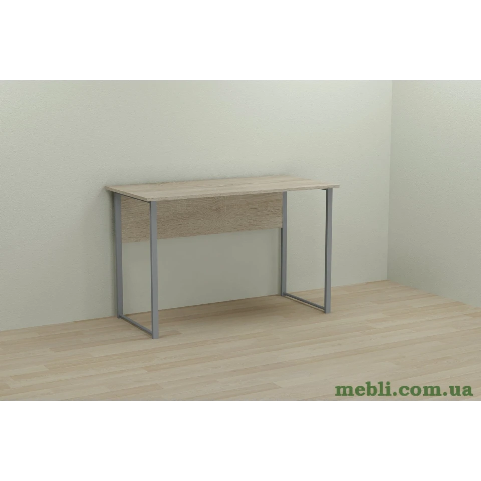 Комп'ютерний стіл Ferrum-decor Курт 75x140x70 сірий ДСП Дуб Сонома 16мм