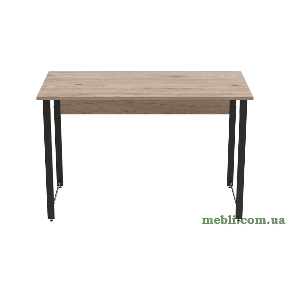 Комп'ютерний стіл Ferrum-decor Курт 75x140x70 чорний ДСП Дуб Артизан 16мм