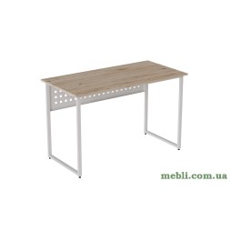 Комп'ютерний стіл Ferrum-decor Майк 75x100x60 білий ДСП Дуб Артізан 32мм