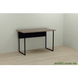Комп'ютерний стіл Ferrum-decor Майк 75x100x60 чорний ДСП Дуб Сонома Труфель 32мм