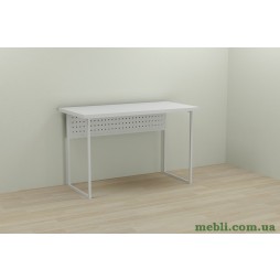 Комп'ютерний стіл Ferrum-decor Майк 75x100x70 білий ДСП Білий 32мм