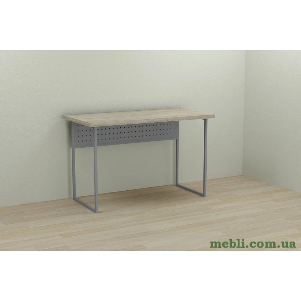 Комп'ютерний стіл Ferrum-decor Майк 75x100x70 сірий ДСП Дуб Сонома 32мм
