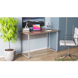 Комп'ютерний стіл Ferrum-decor Майк 75x100x70 сірий ДСП Дуб Сонома Труфель 16мм