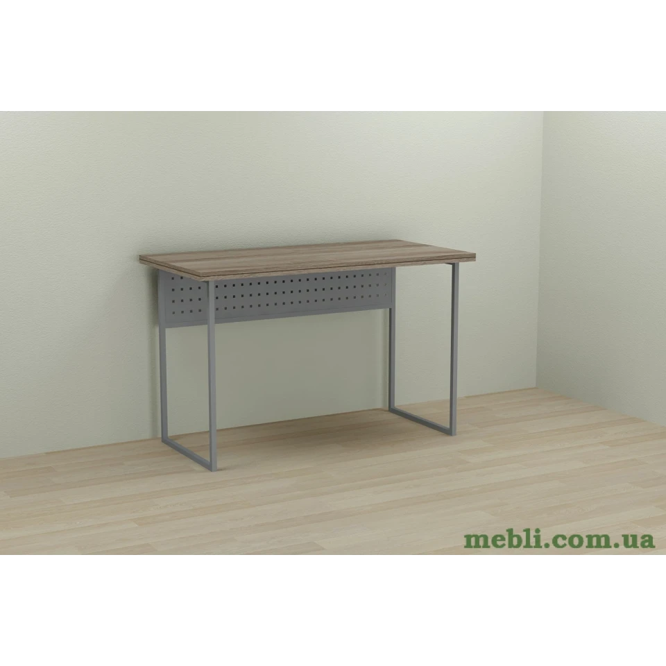 Комп'ютерний стіл Ferrum-decor Майк 75x100x70 сірий ДСП Дуб Сонома Труфель 32мм