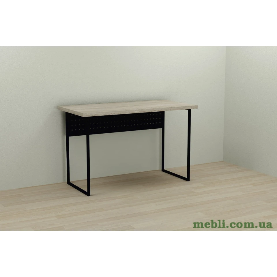 Комп'ютерний стіл Ferrum-decor Майк 75x100x70 чорний ДСП Дуб Сонома 32мм