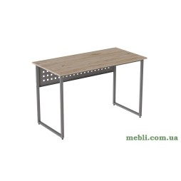 Комп'ютерний стіл Ferrum-decor Майк 75x120x70 сірий ДСП Дуб Артізан 32мм