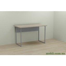 Комп'ютерний стіл Ferrum-decor Майк 75x140x60 сірий ДСП Дуб Сонома 32мм