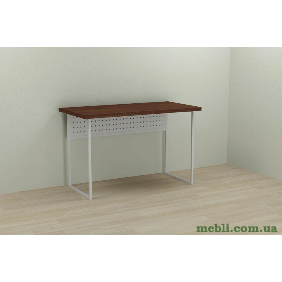 Комп'ютерний стіл Ferrum-decor Майк 75x140x70 білий ДСП Венге 32мм