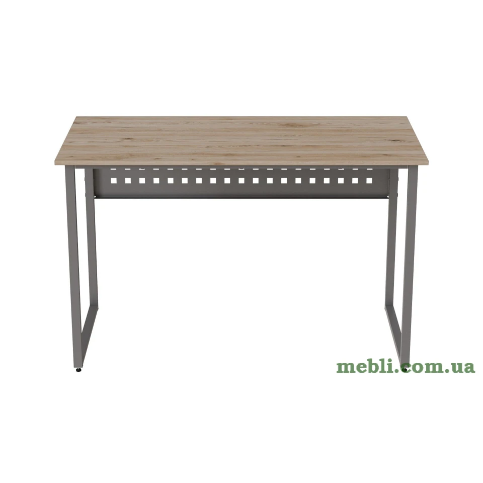 Комп'ютерний стіл Ferrum-decor Майк 75x140x70 сірий ДСП Дуб Артізан 32мм