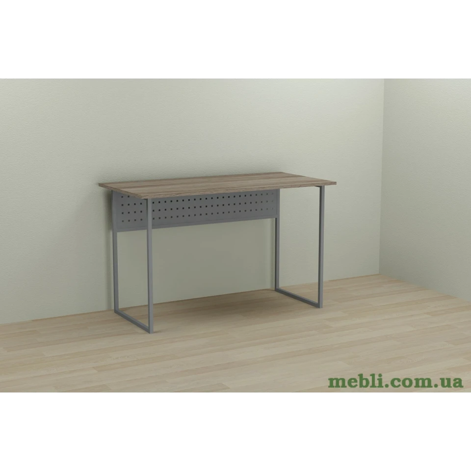 Комп'ютерний стіл Ferrum-decor Майк 75x140x70 сірий ДСП Дуб Сонома Труфель 16мм