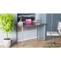 Комп'ютерний стіл Майк 75x120x60 сірий ДСП Сосна Кембра 16мм